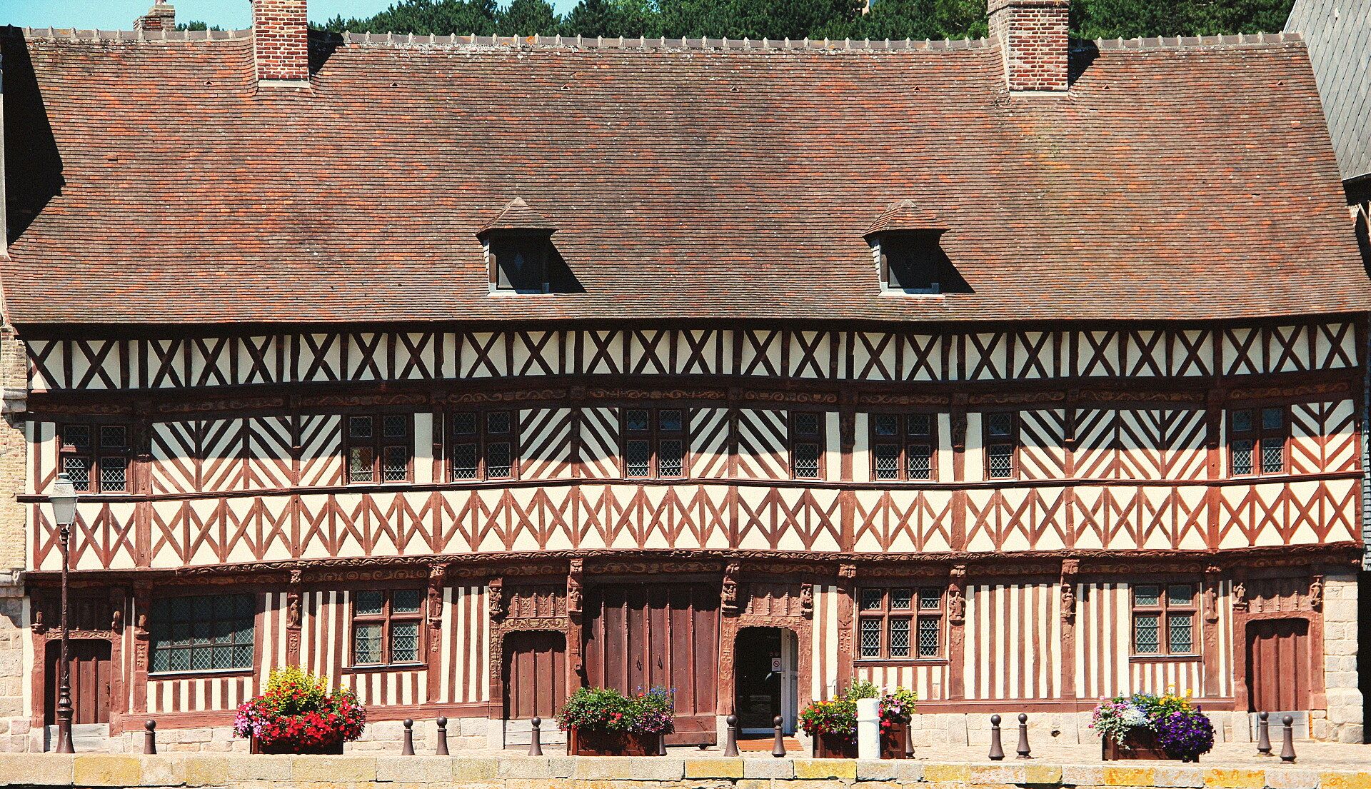La Maison dite Henri IV, à colombages, à Saint-Valery-en-Caux